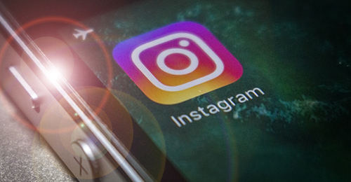insta button